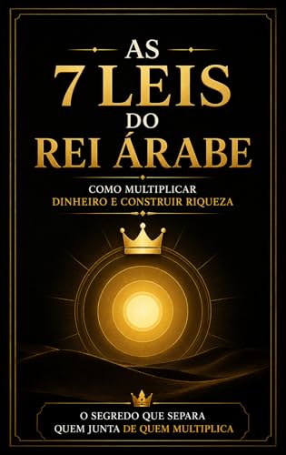 Capa do livro As 7 Leis do Rei Árabe